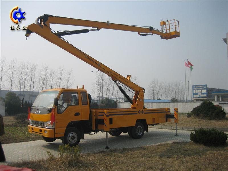 車載折臂式高空作業(yè)平臺(tái) 車載折臂式高空升降平臺(tái)