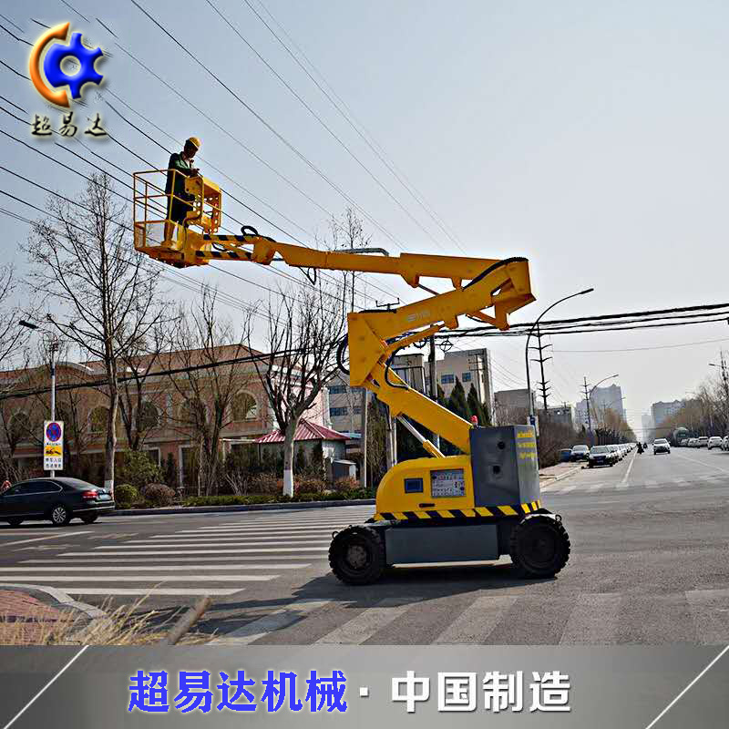 自行曲臂式高空作業(yè)平臺車